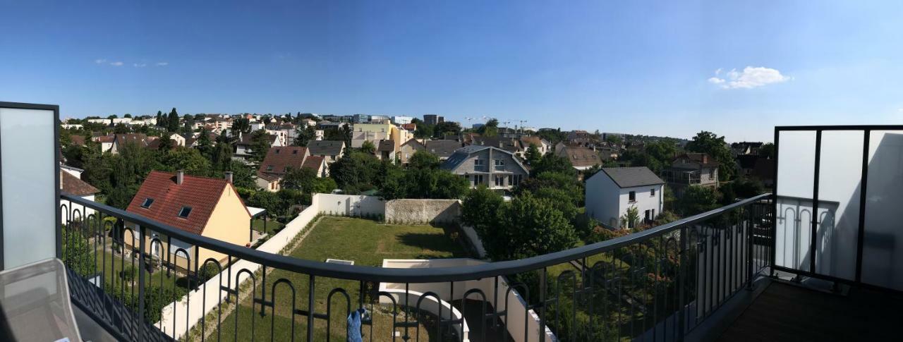 35M2 Neuf, Plein Sud, Dernier Etage Avec Terrasse Daire Noisy-le-Grand Dış mekan fotoğraf